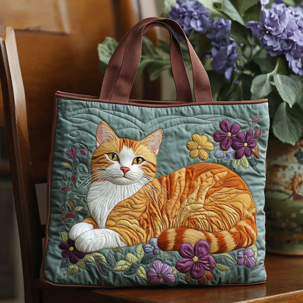 Bolso Tote Hecho a Mano para Gatos