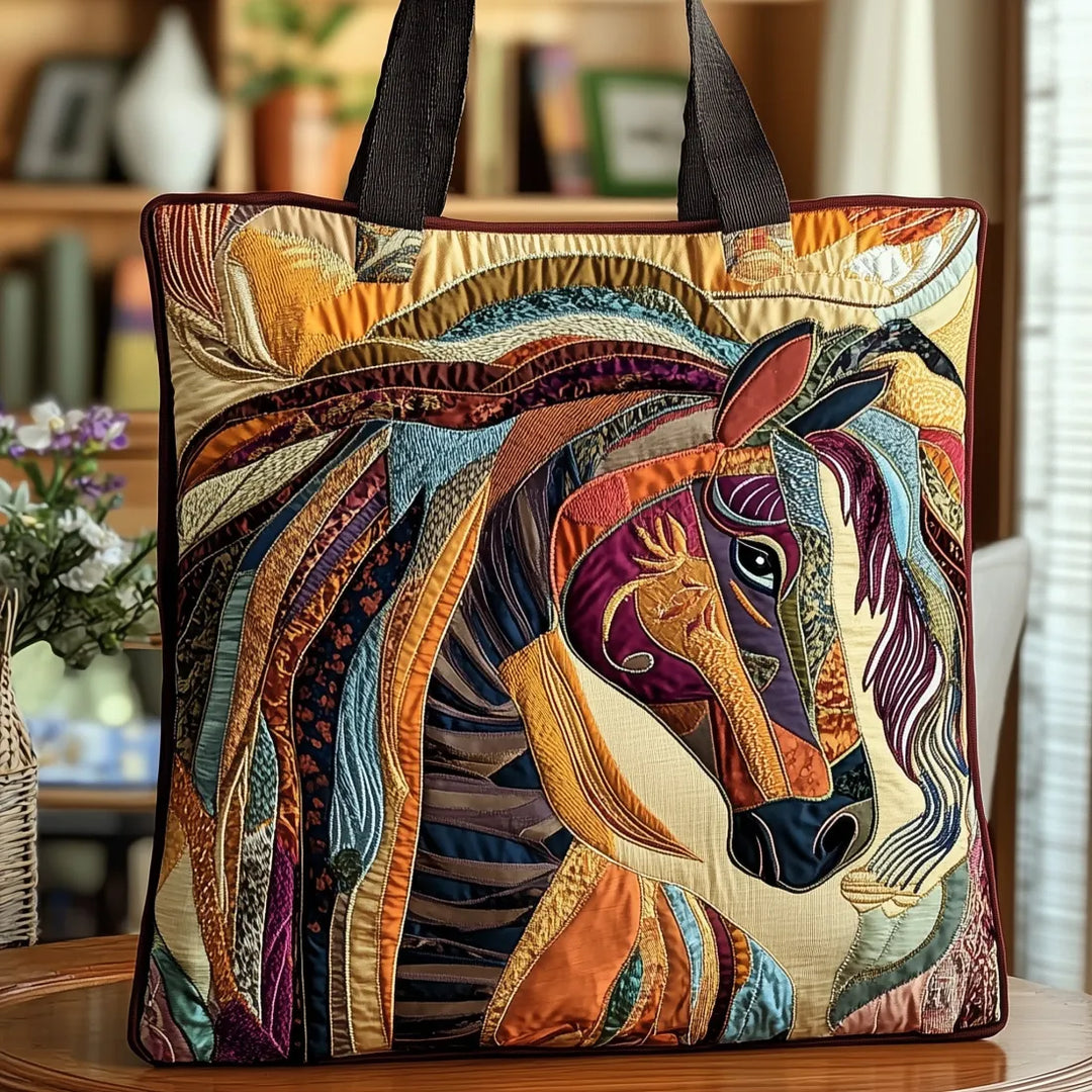 Bolso Hecho a Mano de Caballo en Mosaico