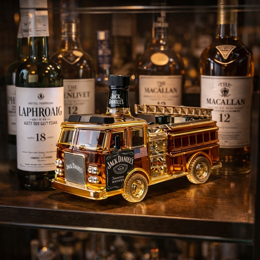 Decantador de Whisky – Edición Bomberos
