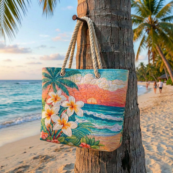 Bolso de Playa Hecho a Mano | Espíritu Tropical