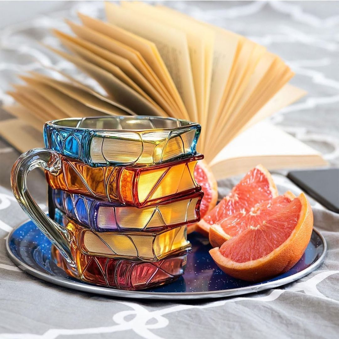Taza 3D Única para Amantes de la Literatura
