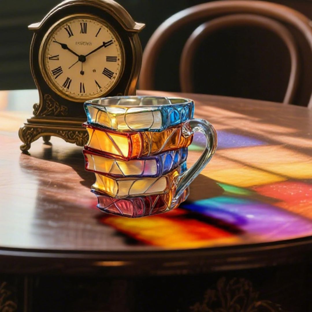 Taza 3D Única para Amantes de la Literatura