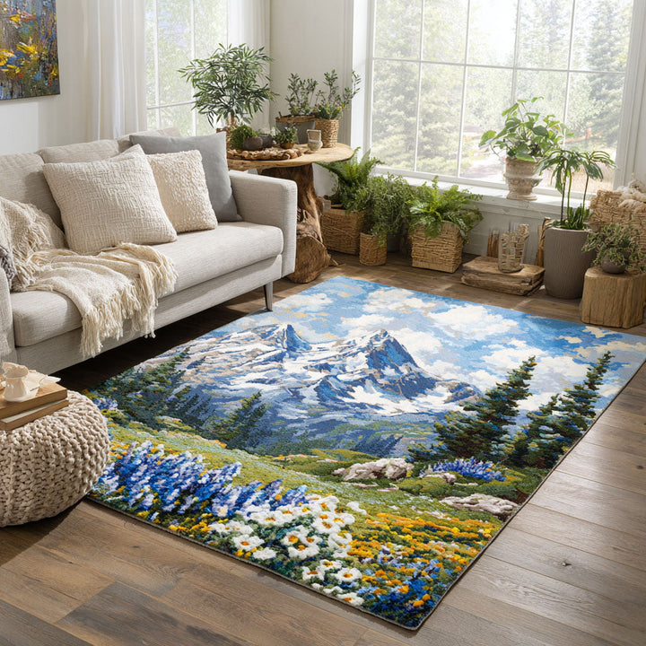 Tapete – Flor Alpina NCU0TV508