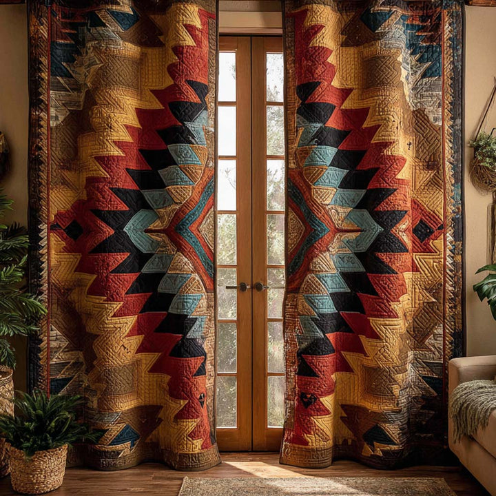 Cortinas Acolchadas – en Piedra Arenisca Antigua NCU0XD1874