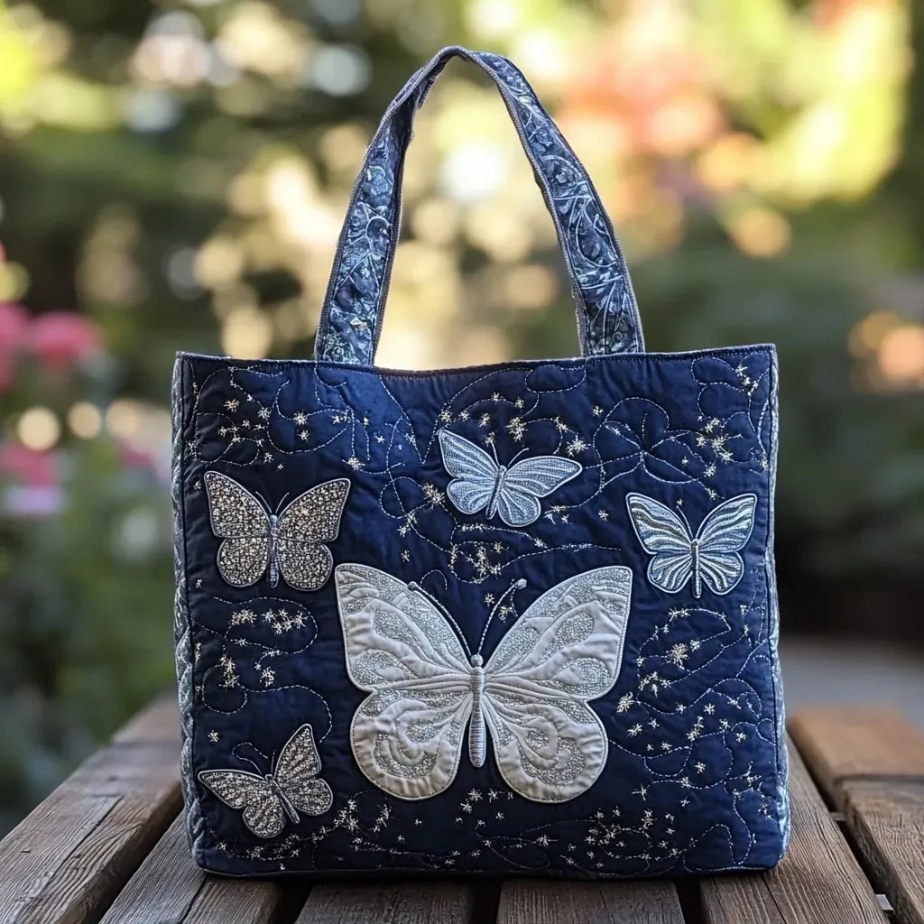 Bolso Hecho a Mano Color Plata
