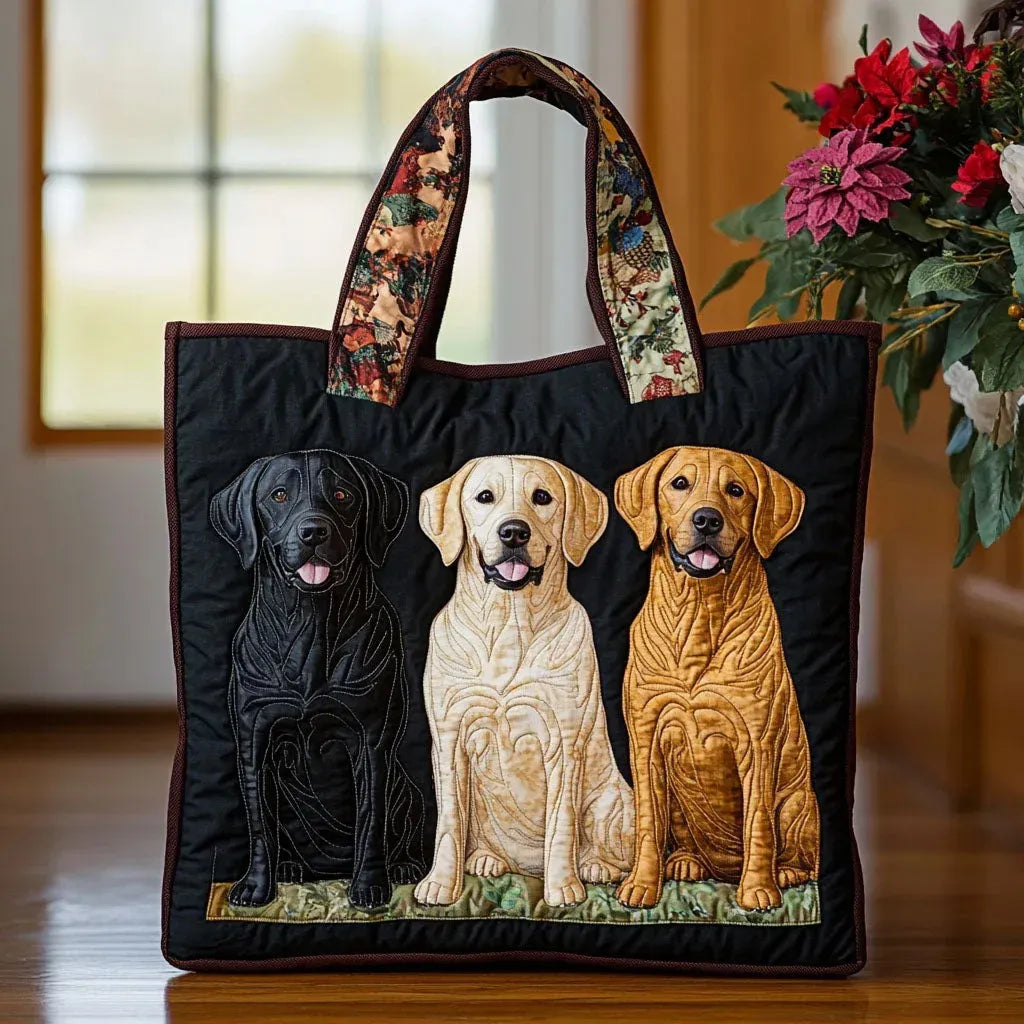 Bolso Hecho a Mano Tres Labradores