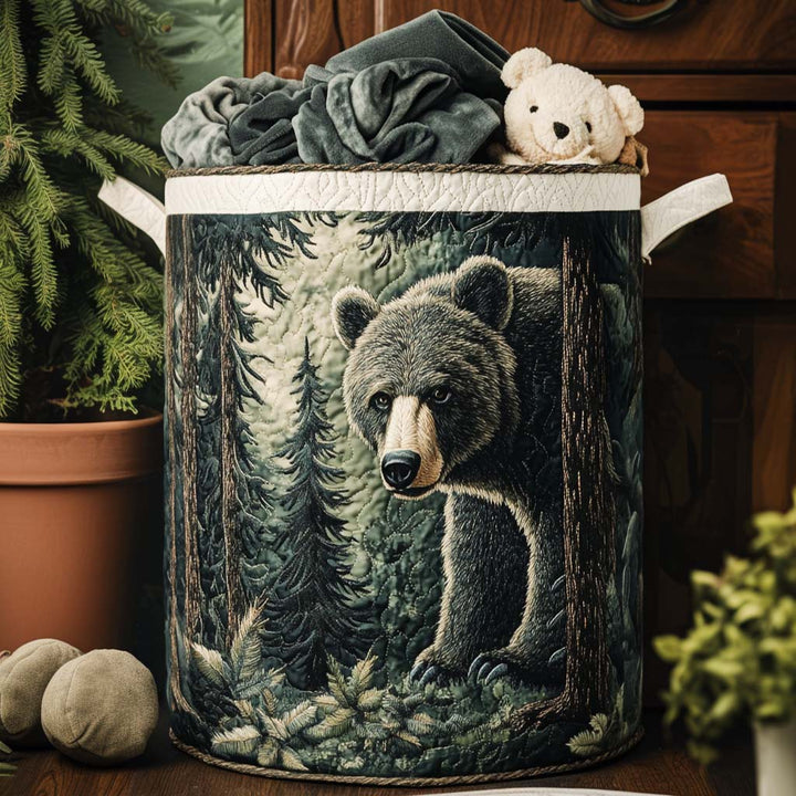 Cesta de Ropa Acolchada – con Huellas de Oso NCU0NNT1210