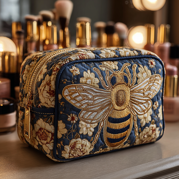 Neceser Acolchado con Abejas y Flores NCU0DK10418