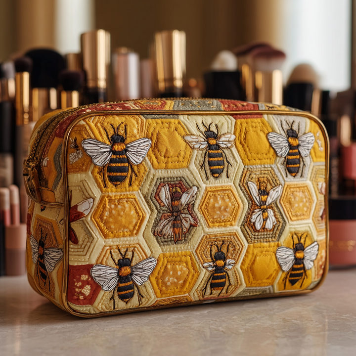 Neceser Acolchado con Abejas en el Prado NCU0DK10416