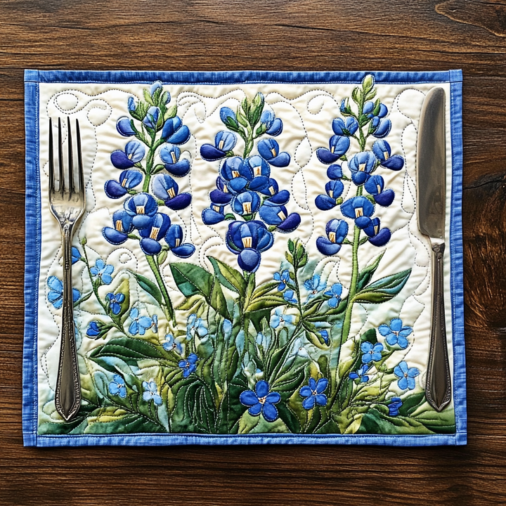 Individuales Acolchados – Serenata de Bluebonnets NCU0DV4647