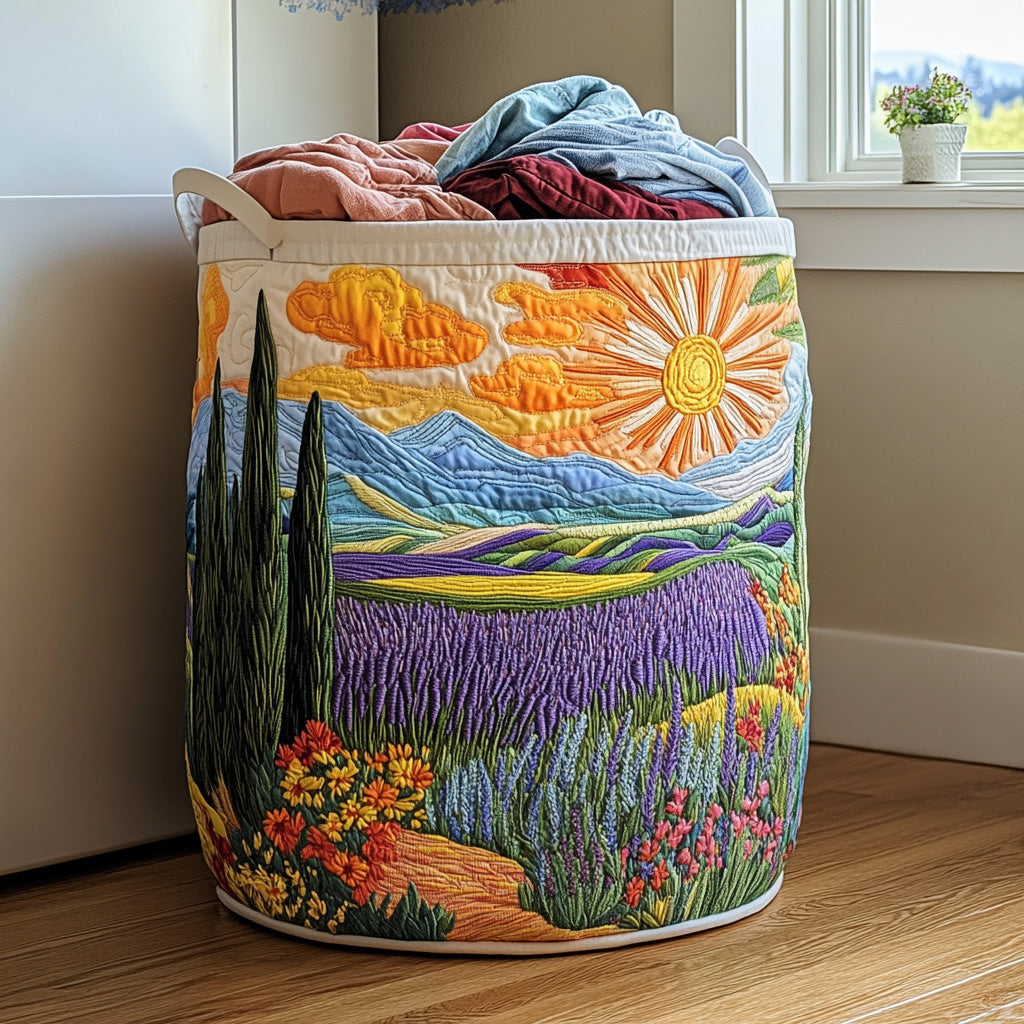 Cesta de Ropa Acolchada – con Estampado Floral NCU0QN025