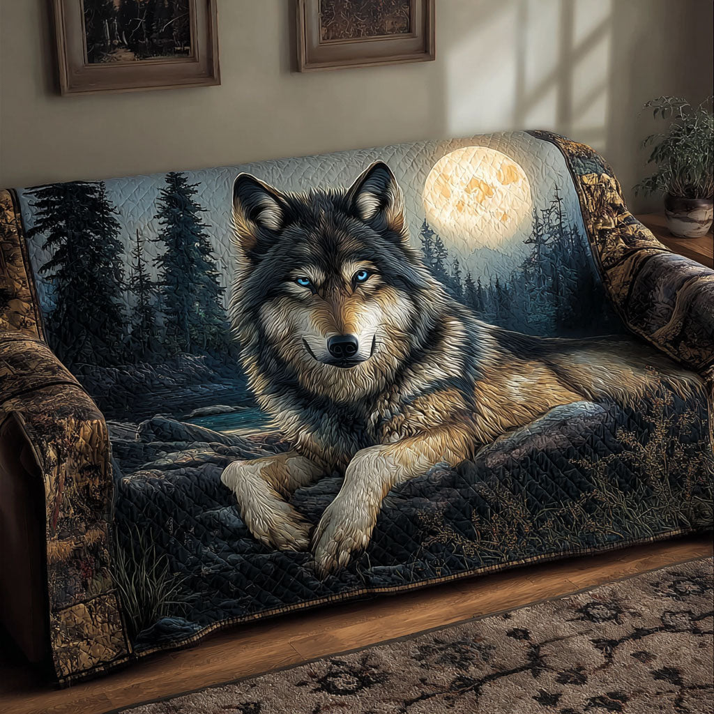 Funda de Sofá Acolchada – con Lobo NCU0VT328