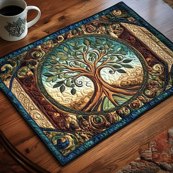 Individuales Acolchados – Árbol del Círculo Celta NCU0NT3035