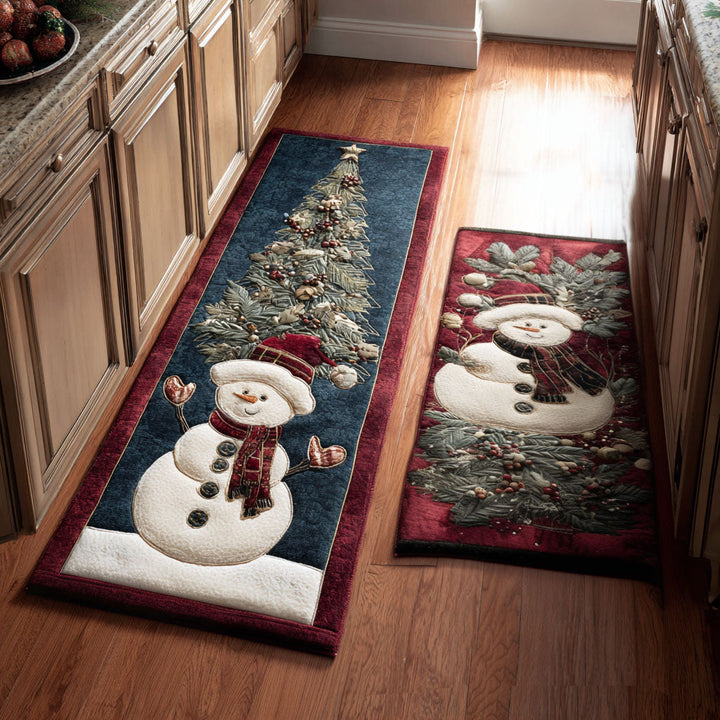 Tapete de Cocina Antideslizante – Invierno Detalles Nevados NCU0PT10148