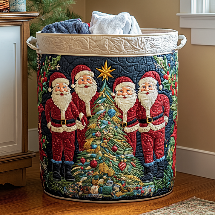 Cesta de Ropa Acolchada – con Papá Noel NCU0QN058