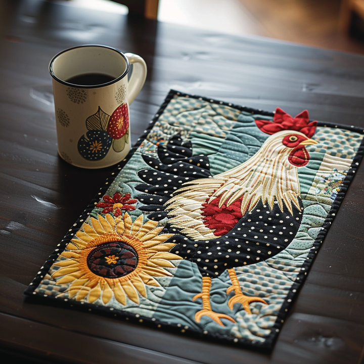 Individuales Acolchados – con Gallina NCU0VT02