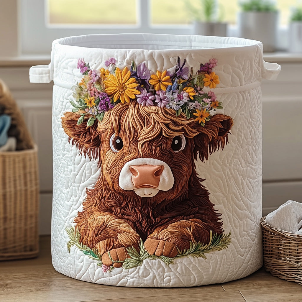 Encanto de las Highlands | Cesta de Ropa Hecha a Mano
