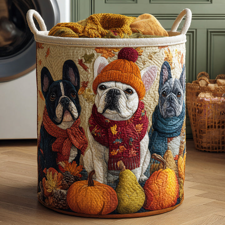 Cesta de Ropa Acolchada – con Bulldog NCU0HNH019