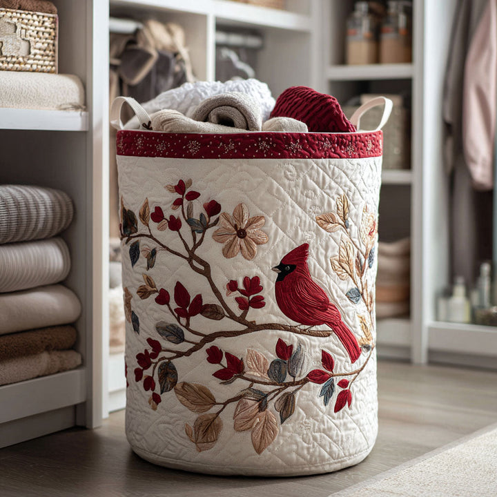 Cesta de Ropa Acolchada – con Hojas de Otoño NCU0NTV095