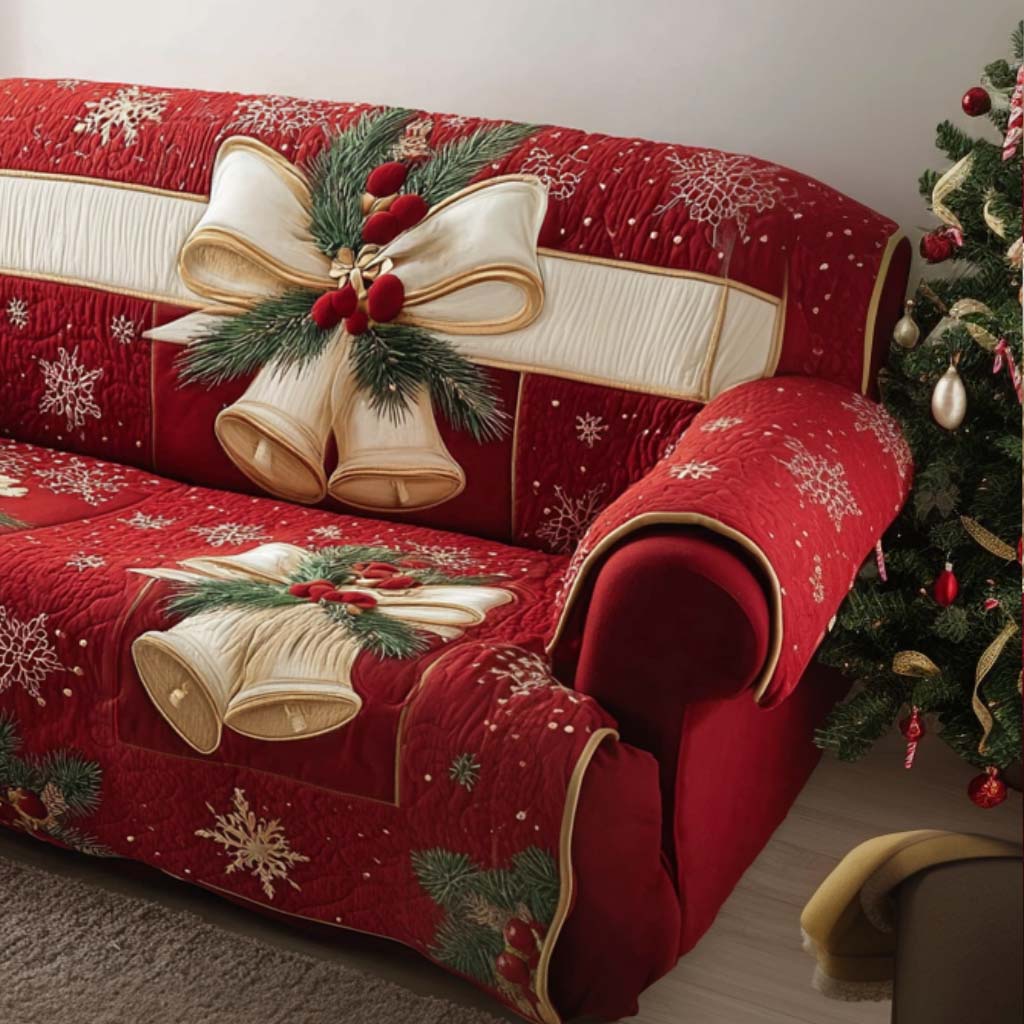 Funda de Sofá Acolchada – con Motivo Navideño NCU0VT301