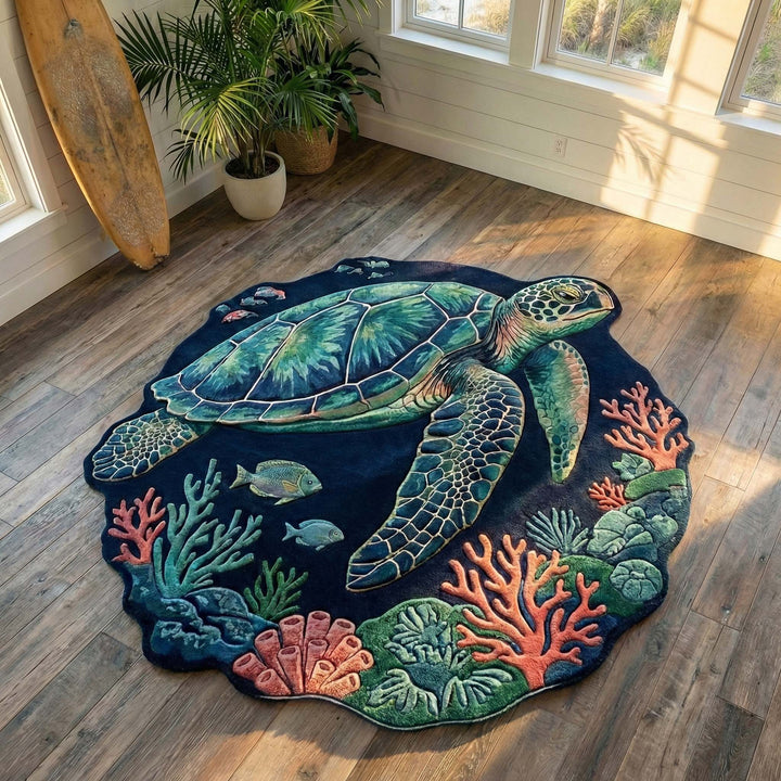 Tapete con Forma – Tortuga de Aguas Profundas NCU0HH1972