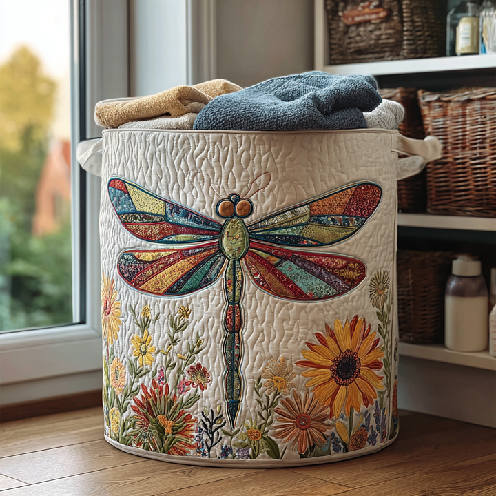 Cesta de Ropa Acolchada – con Libélulas NCU0DDK582