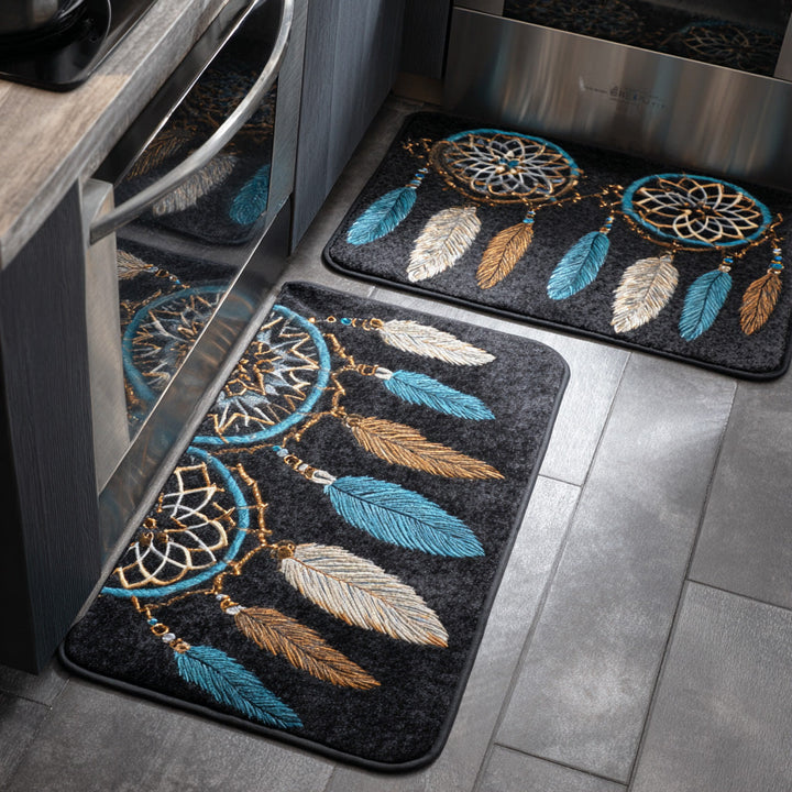 Tapete de Cocina Antideslizante – Atrapasueños y Cielo NCU0TD1432