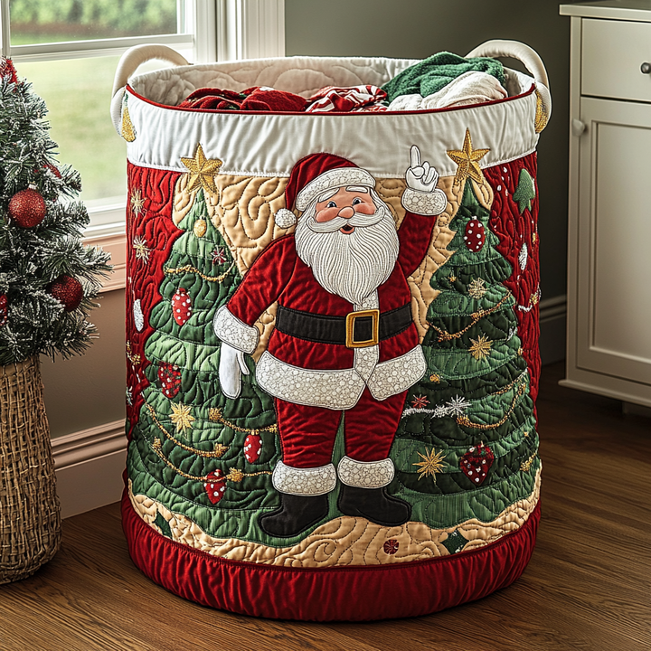 Cesta de Ropa Acolchada – con Papá Noel NCU0QN058