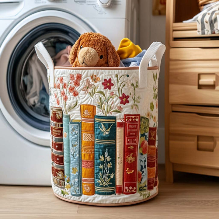 Cesta de Ropa Acolchada – con Abejas y Flores NCU0NNT1124