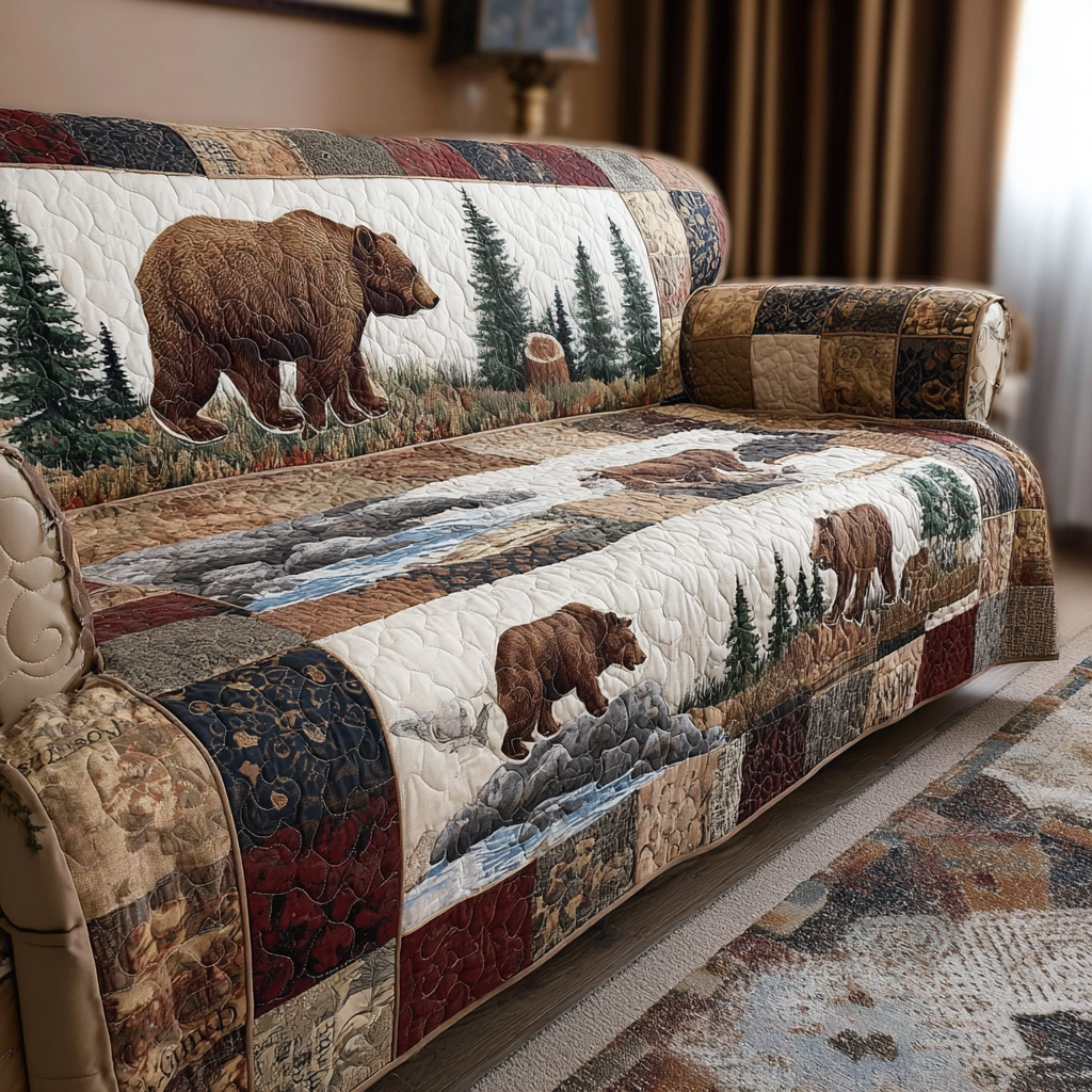 Funda de Sofá Acolchada – con Oso NCU0VT335