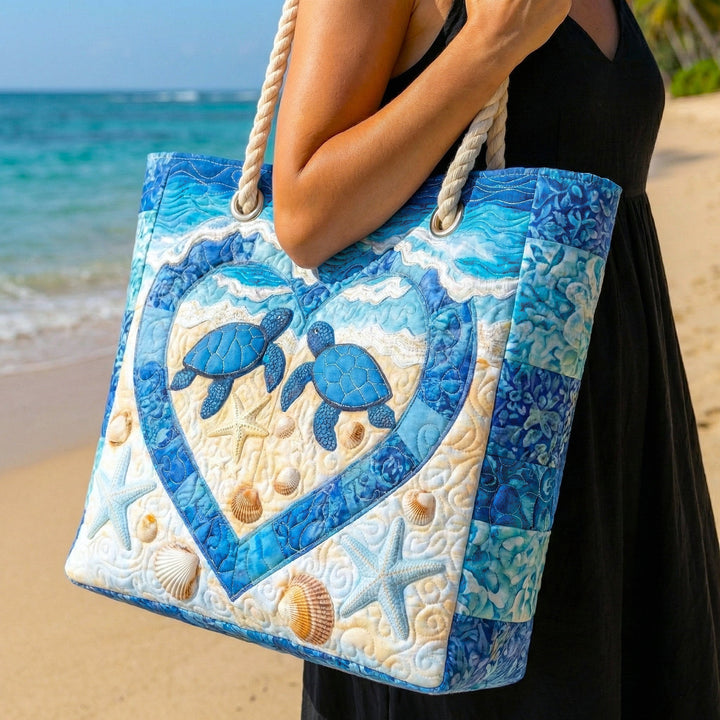 Bolso de Playa Hecho a Mano | Calma de la Tortuga