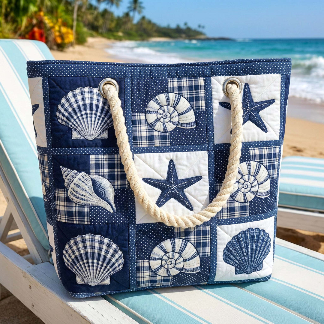 Bolso de Playa Hecho a Mano | Calma de las Conchas