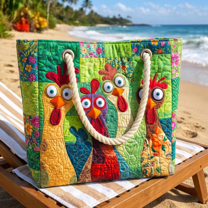 Bolso de Playa Hecho a Mano | Gallina Alegre