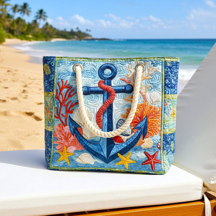 Bolso de Playa Hecho a Mano | Ancla Náutica