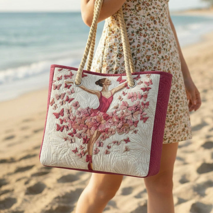 Bolso de Playa Hecho a Mano | Bailarina