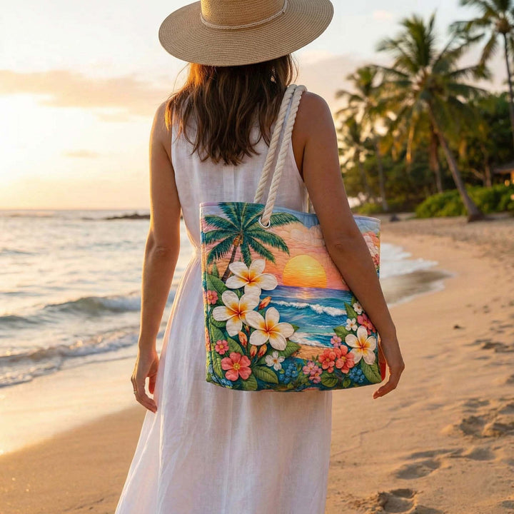 Bolso de Playa Hecho a Mano | Brisa Tropical