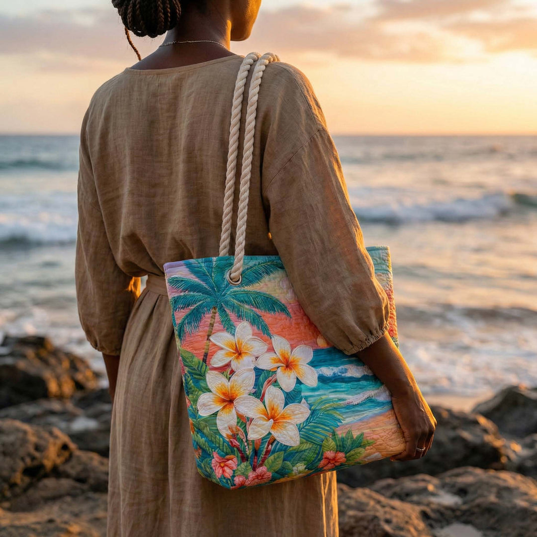 Bolso de Playa Hecho a Mano | Espíritu Tropical