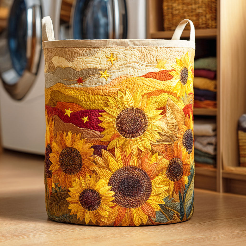 Cesta de Ropa Acolchada – con Girasol NCU0QN042