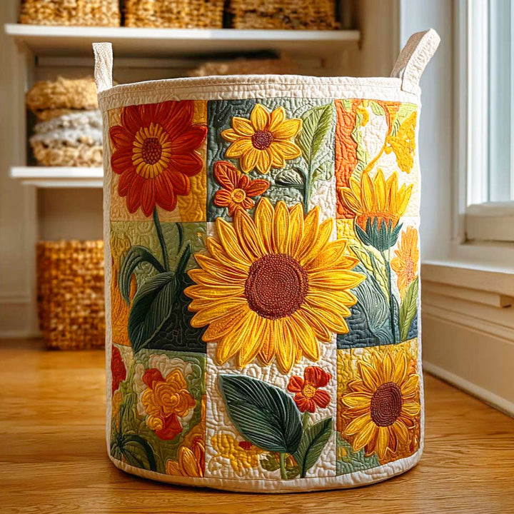 Cesta de Ropa Acolchada – con Girasol NCU0QN042