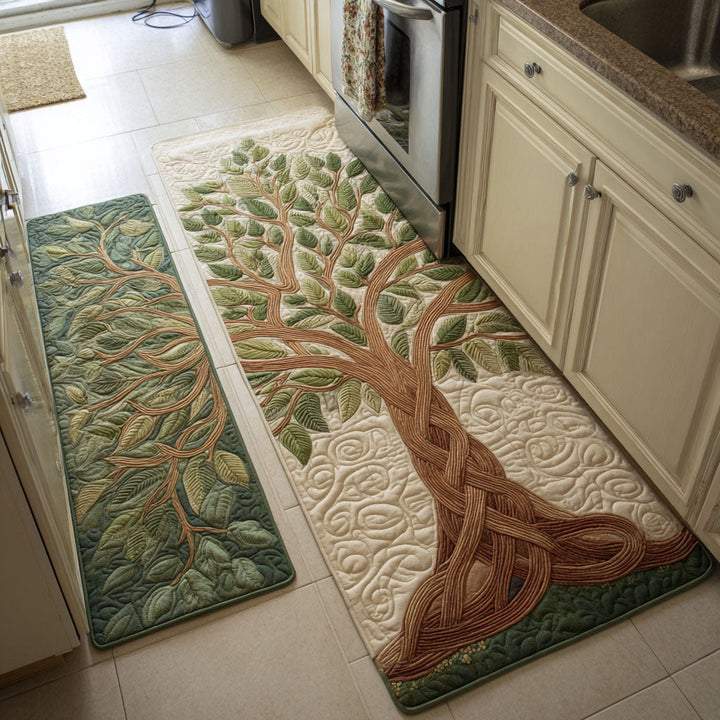 Tapete de Cocina Antideslizante – Árbol Dorado NCU0DK11678