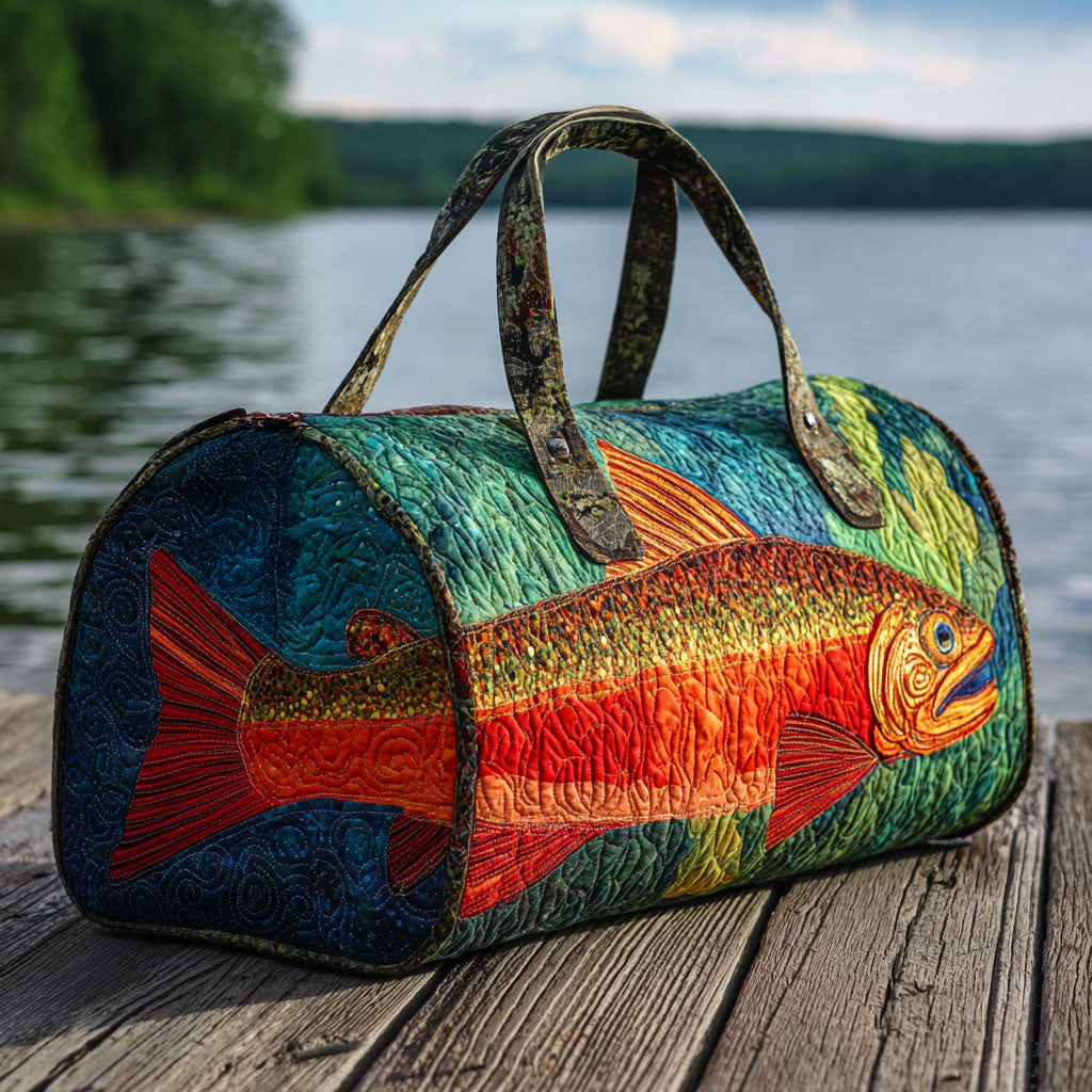 Bolso de Viaje Acolchado – Trucha Dorada