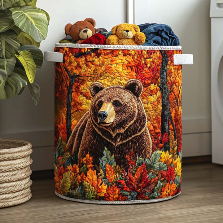 Cesta de Ropa Acolchada – con Oso NCU0QN011