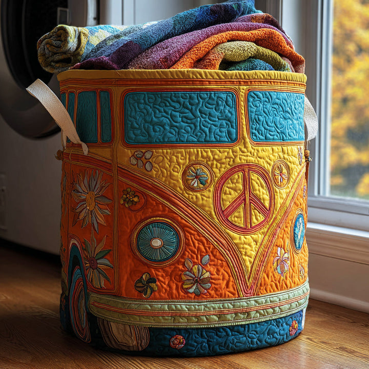 Cesta de Ropa Acolchada – Estilo Hippie Colorido NCU0QN026