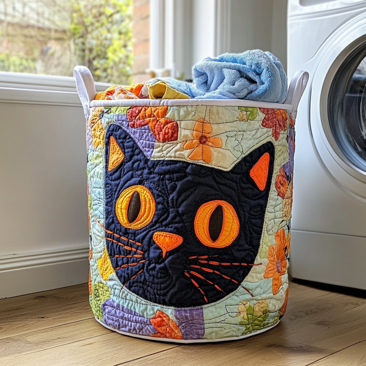 Cesta de Ropa Acolchada – en Forma de Gato NCU0QN017
