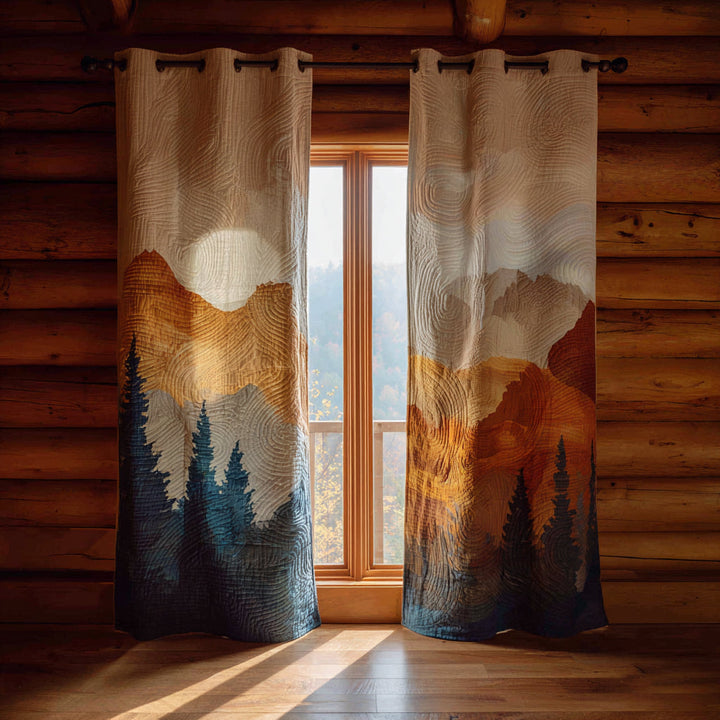 Cortinas Acolchadas – Bosque NCU0VT331