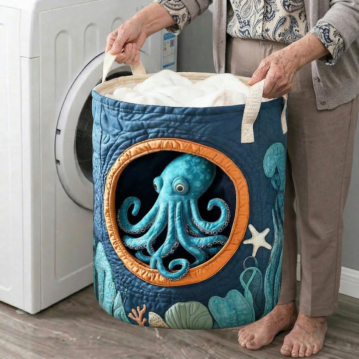 Cesta de Ropa Acolchada – con Pulpo NCU0NTD374