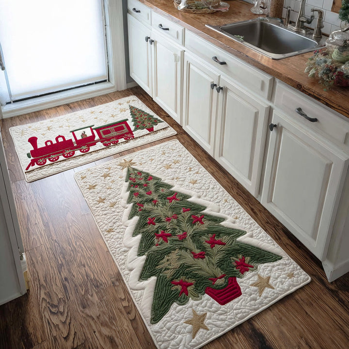 Tapete de Cocina Antideslizante – Navidad Árbol y Abeto NCU0TD1722