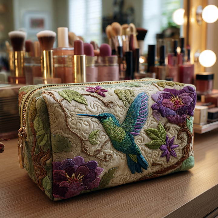 Neceser Acolchado con Colibrí Luminoso NCU0DK10214