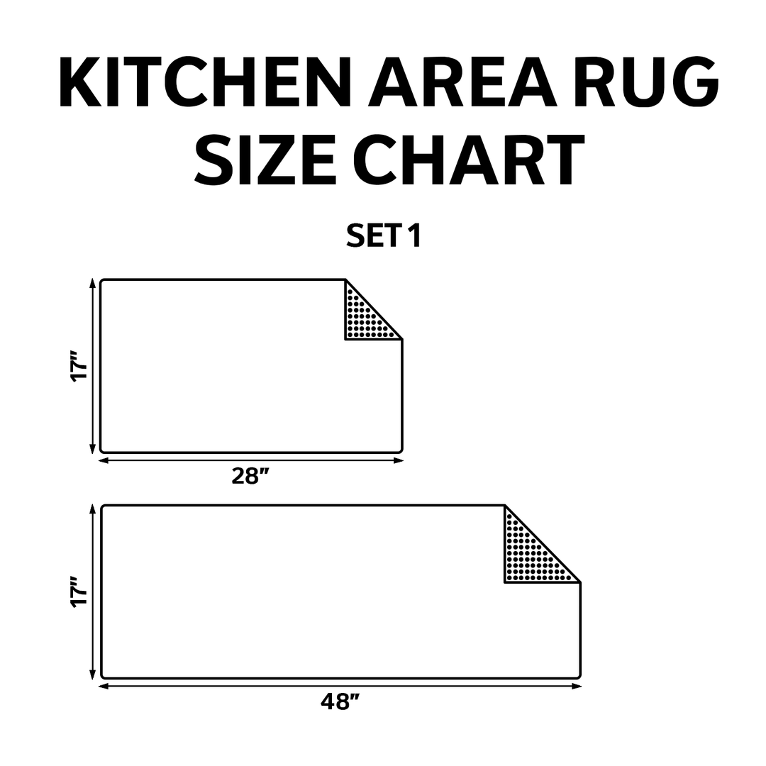 Tapete de Cocina Antideslizante – Gallinas y Flores NCU0DK11799
