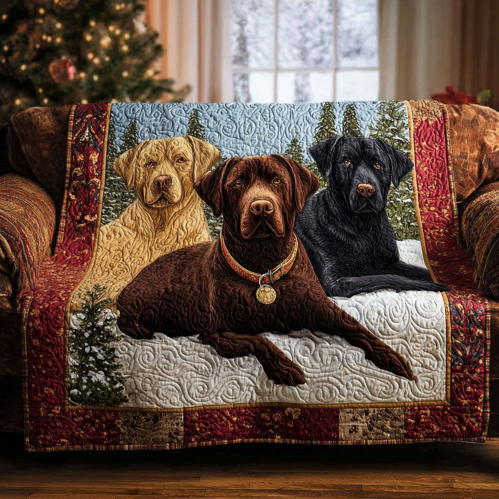 Funda de Sofá Acolchada – con Labrador Retriever NCU0VT339